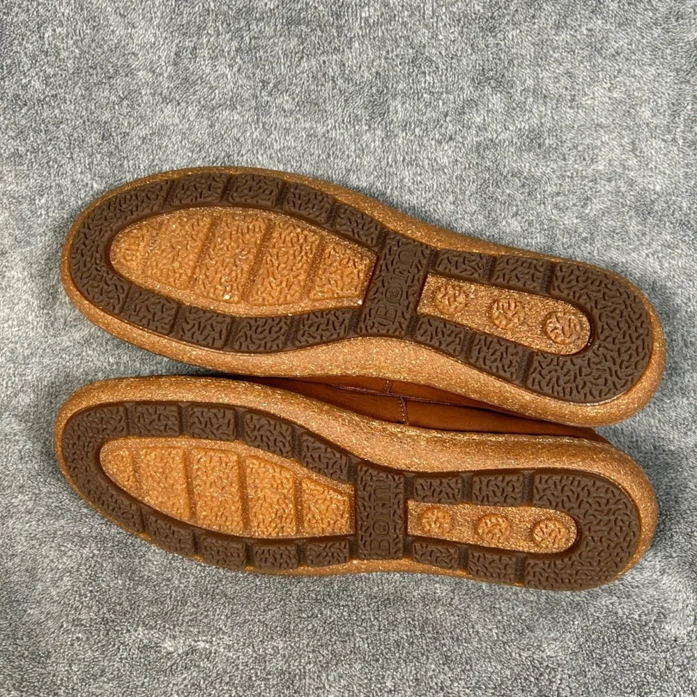 Born Leather Loafers Tan Brown Slip On Casual Shoes BM0004116 Mens 10.5 NEW - Picture 11 of 14
